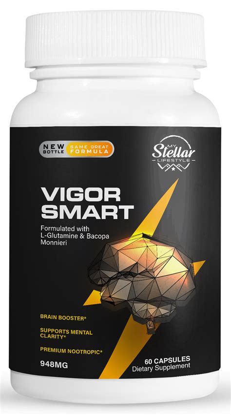 Vigor Smart, ayuda a la concentación y el enfoque-60 Cápsulas ...