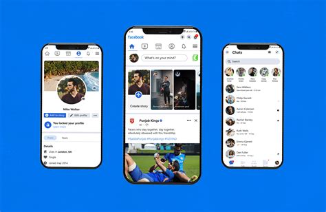 Facebook mobile app UI :: Behance
