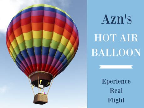 Second Life Marketplace - Azn's Hot Air Balloon Simulator Game - Fly ...