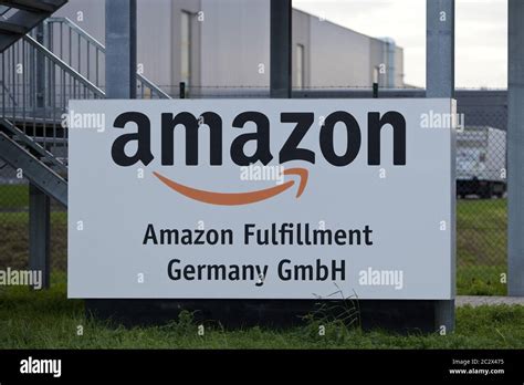 Amazon logistics center, fulfillment, one of the largest locations in ...