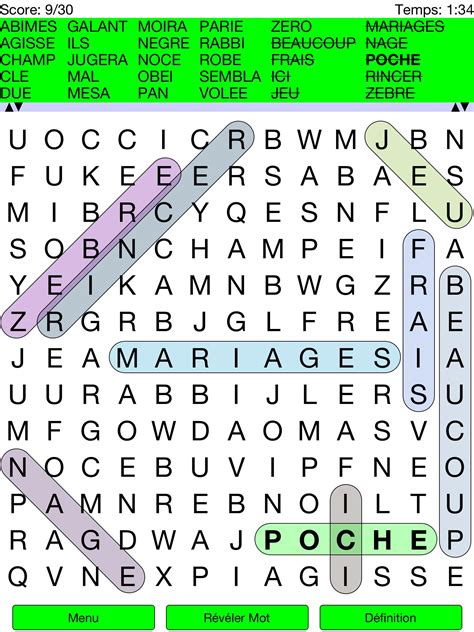 Mots Mélés Ultime - Jouer Mots Mêlés / Mots Cachés En Ligne tout Jeux ...