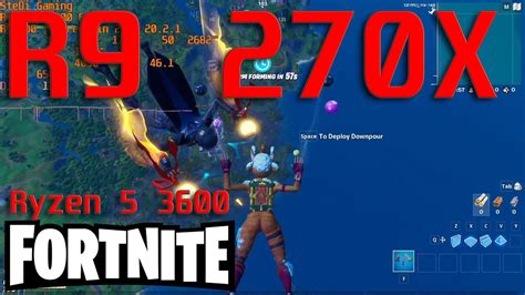 Ryzen 5 3600 & Radeon R9 270X: Fortnite Gameplay Test On Low Settings ...