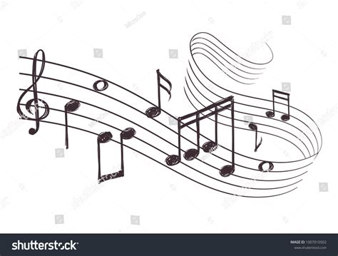 28,498 Musical Note Sketch Images, Stock Photos & Vectors | Shutterstock