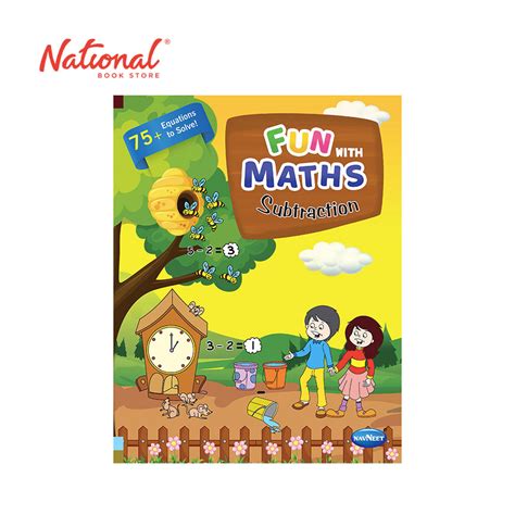 Fun with Maths Subtraction - Trade Paperback - Activity Books for Kids
