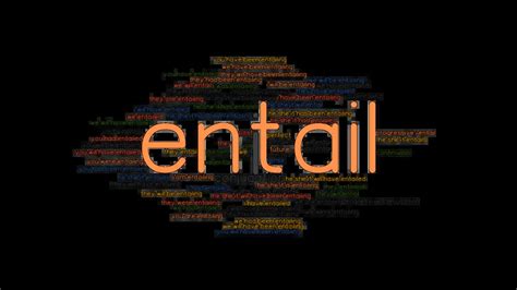 Entail Past Tense: Verb Forms, Conjugate ENTAIL - GrammarTOP.com