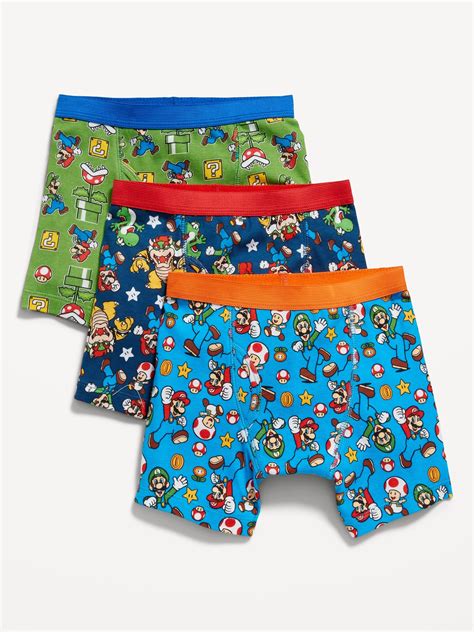 Licensed Pop-Culture Boxer-Briefs Underwear 3-Pack for Boys | Old Navy