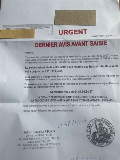 SAS huissiers reunis | 3 signalements | 8 commentaires