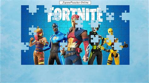 Fortnite Jigsaw Puzzle Online - YouTube