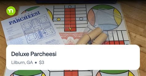 Deluxe Parcheesi for $3 in Lilburn, GA | For Sale & Free — Nextdoor