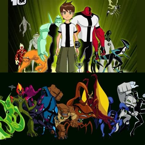 Ben 10 Alien Force Aliens Pack🌓 Conheça o mundo emocionante de puxada ...