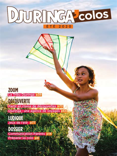 Colonies de Vacances Ete 2020 Djuringa Juniors | PDF