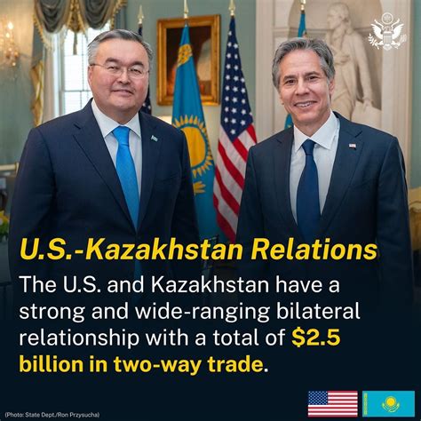 STATEDEPT: Together, the United States and Kazakhstan are combating ...