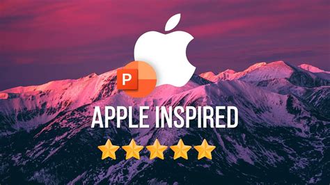 Apple Inspired PowerPoint Presentation