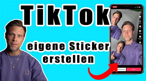 👾 TikTok eigene Sticker erstellen – Tutorial - Daniel Zoll