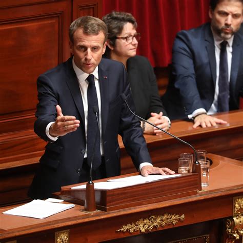 Extrait Du Discours DEmmanuel Macron Porte De Versailles - Regle