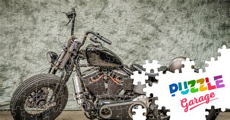 Custombike Jigsaw Puzzle (Technics, Moto) | Puzzle Garage