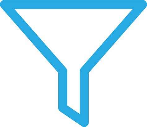 Filter icon sign symbol design 10148173 PNG