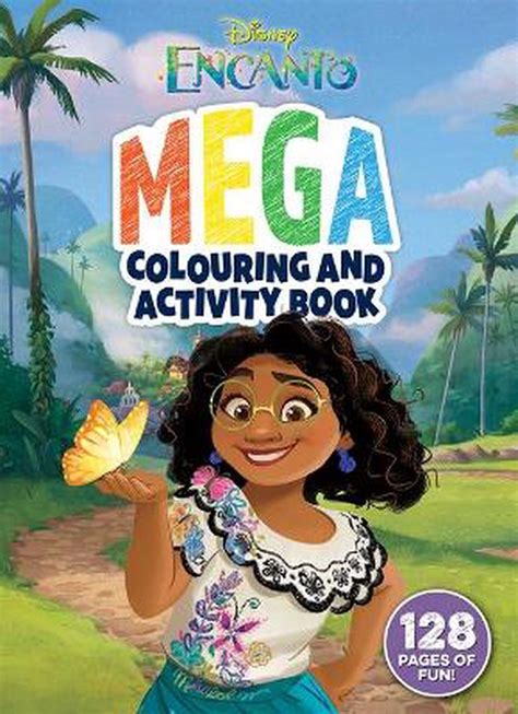 Encanto: Mega Colouring and Activity Book (Disney), Paperback ...