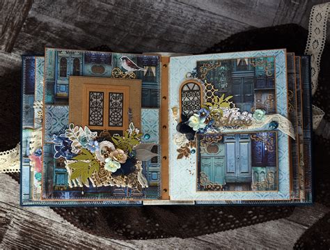 Scrapbook Album Premade Scrapbook Handmade Album Handmade | Etsy