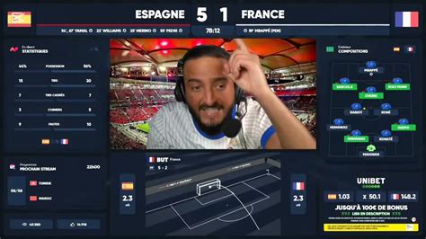 🚨ESPAGNE 5 - 4 FRANCE: L'IMMIGRÉ PARISIEN PÈTE UN PLOMB EN DIRECT