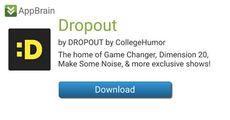 Dropout for Android - Free App Download