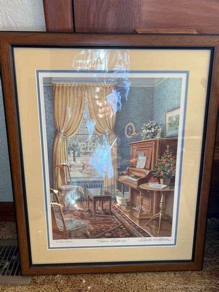 Charles Peterson Framed Print - Aumann Auctions, Inc.