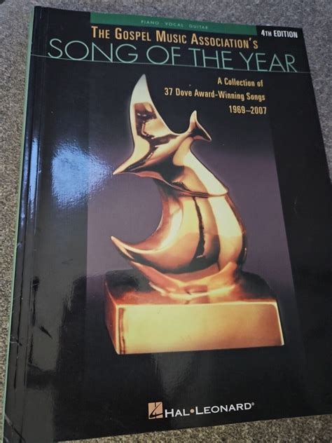 The Gospel Music Associations Song of the Year 4th edition Hal Leonard ...