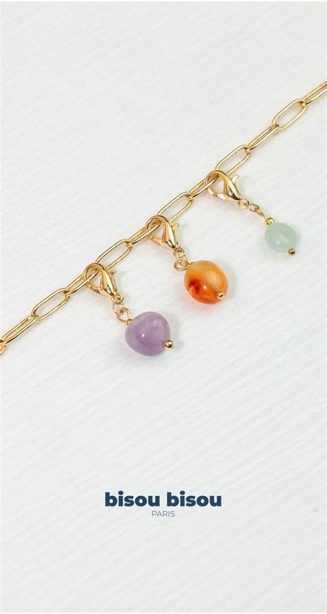 Charmes - Bisou bisou paris | Bijoux pierre semi precieuse, Bijoux ...