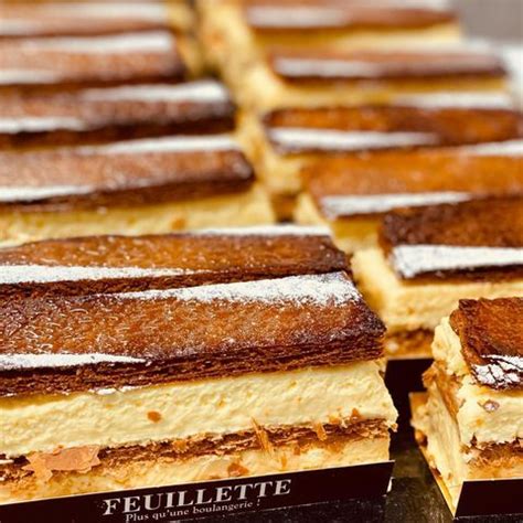 Les millefeuilles des Boulangeries Feuillette (@feuillette_officiel ...
