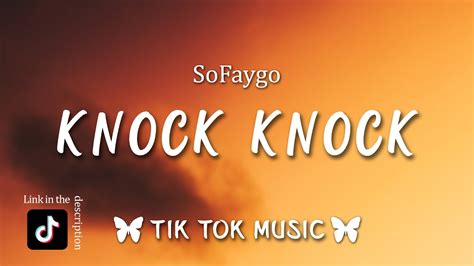 SoFaygo - Knock Knock (Lyrics) 