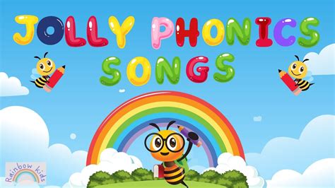 ABC Phonics Song with Lyrics| A to Z Sounds | Jolly Phonics Songs with lyrics for Kids