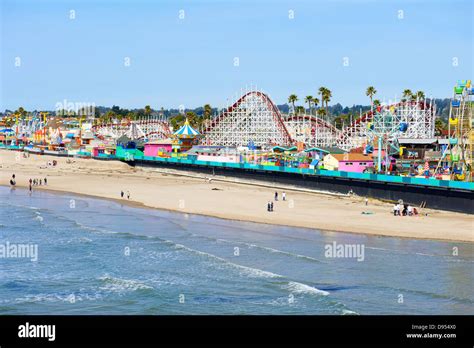 The Boardwalk, Santa Cruz California Stock Photo - Alamy