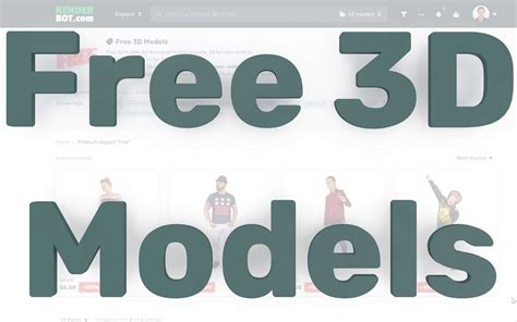 Case of free 3d models. How to download and use 3d models for free