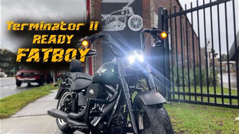 Terminator 2 Inspired FATBOY Dream Bike | TIME-LAPSE