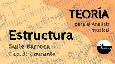 📚TEORIA Análisis Musical - Estructura - Suite Barroca (3) Courante