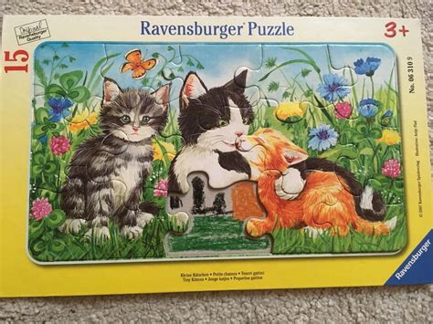 2x Puzzle Der kleine Maulwurf / Katzen 15 Teile in Pankow - Weissensee ...
