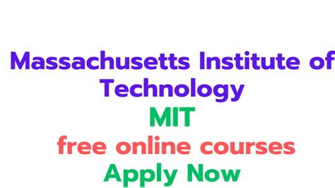 MIT free online courses 2025-26 - Dr Asma Jabeen