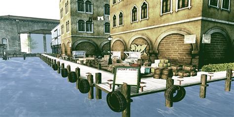 Second Life Marketplace - 2017-04 Village Life Market at Dawn (boxed)