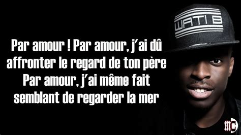 DADJU - Par Amour [Letra/Paroles] Ft. Maitre Gims - YouTube