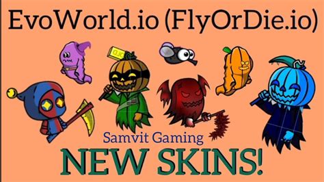 EvoWorld.io (FlyOrDie.io) NEW SKINS! Coming Next Month! New Update ...