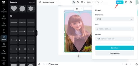 [3 Ways] Crop pictures into shapes Free - Various Shapes