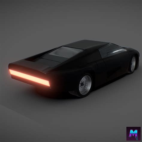 Fichier STL DODGE M4S TURBO INTERCEPTOR from THE WRAITH / PHANTOM ...