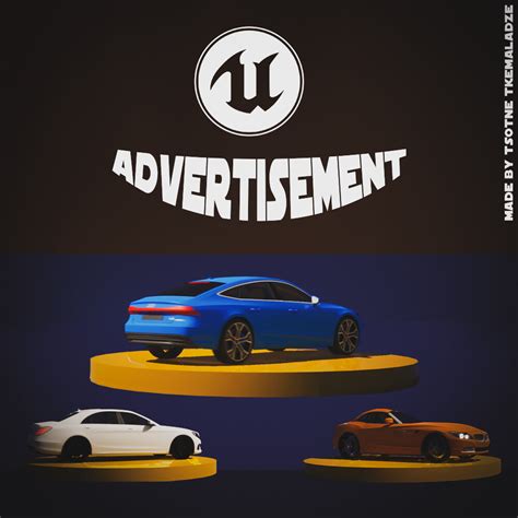 ArtStation - 3D Advertisement made for Cars Credit Bank | Unreal Engine