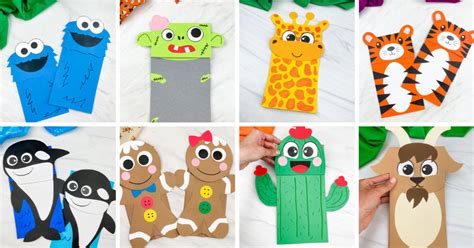 Paper Bag Puppets Printables