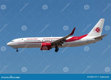 Boeing 737-800 Flugzeuge Des Air Algerie Redaktionelles Foto - Bild von ...
