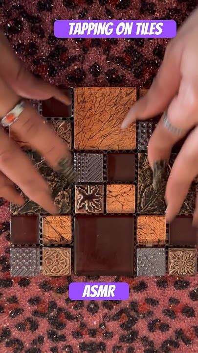 Tapping on tiles #asmr #satisfying #asmrtriggers #fypシ #relaxing #viral ...