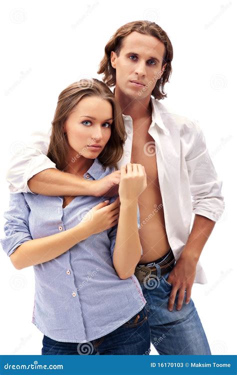 Couples heureux image stock. Image du femelle, heureux - 16170103