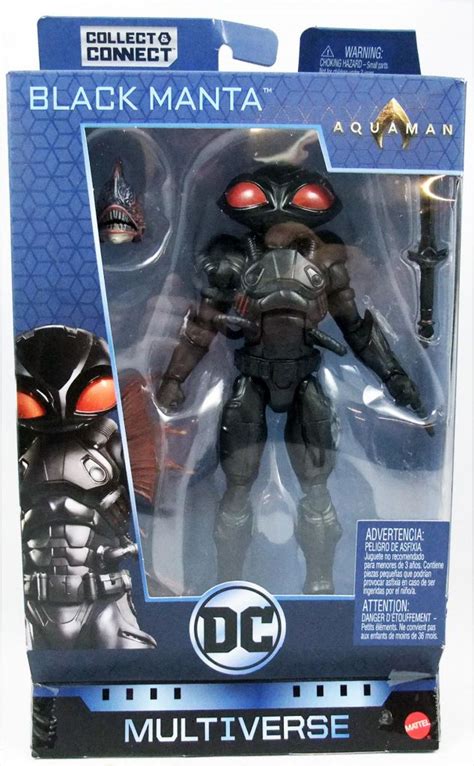 Aquaman - DC Multiverse Mattel - Black Manta (Trench Warrior Collect ...
