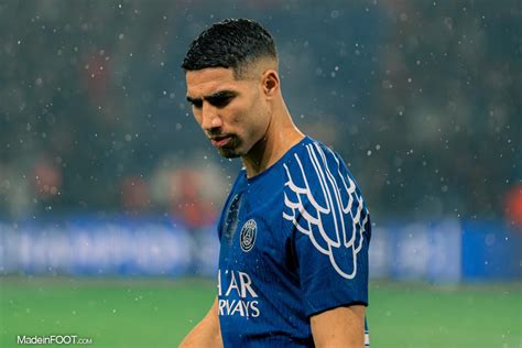 PSG- Achraf Hakimi se justifie après sa célébration devant le virage ...