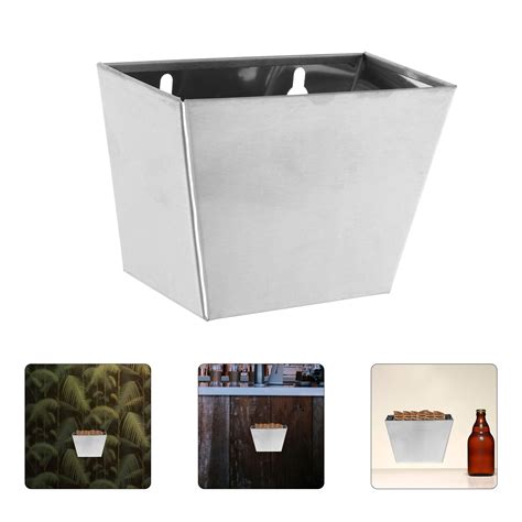 Outdoor Stainless Steel Beer Bottle Holder Wall Mounted Cap Catcher ...